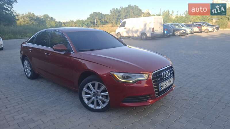 Седан Audi A6 2013 в Полтаві