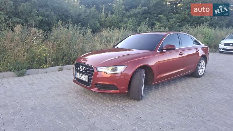 Седан Audi A6 2013 в Полтаві