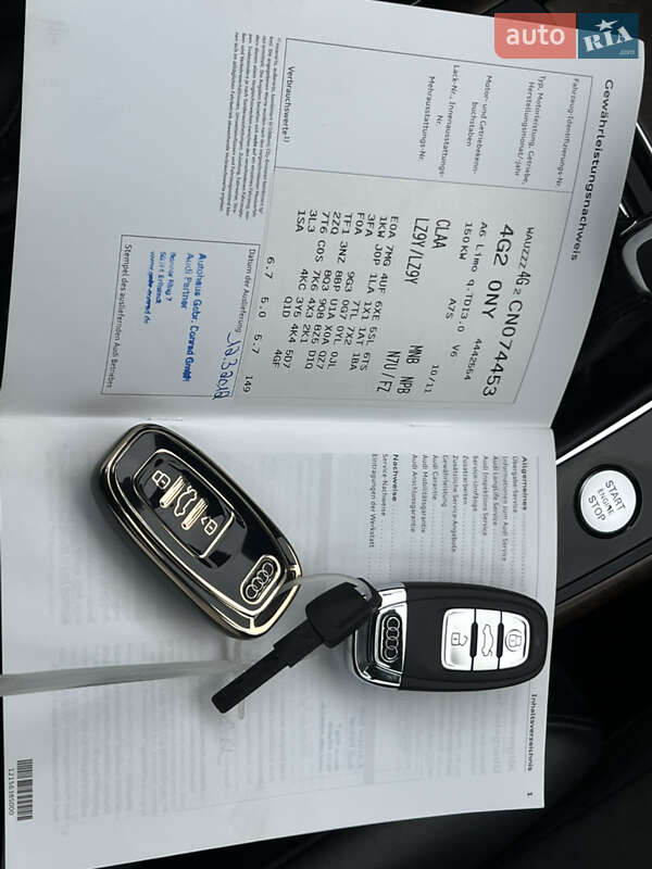 Седан Audi A6 2012 в Києві