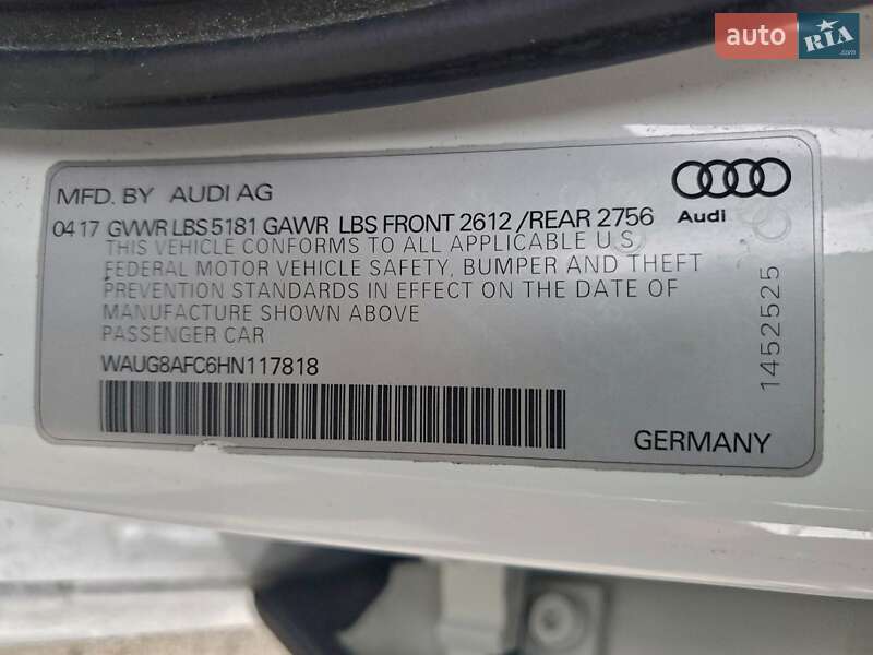 Седан Audi A6 2017 в Львове фото 12 Седан Audi A6 2017 в Львове