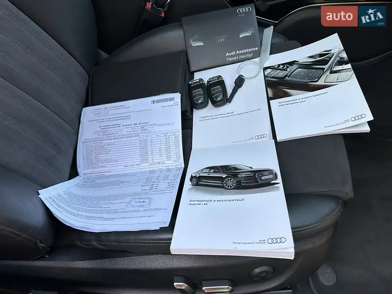 Седан Audi A6 2015 в Киеве документ