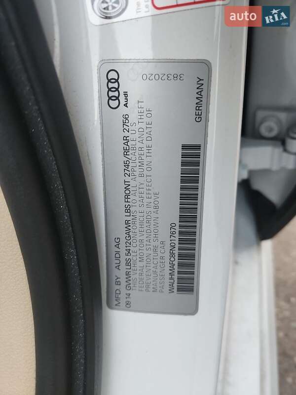 Седан Audi A6 2015 в Тернополе