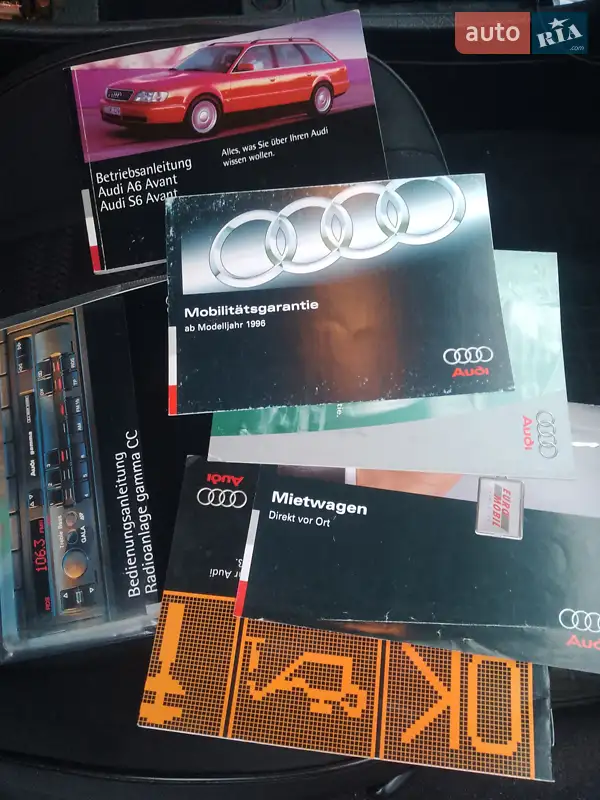 Універсал Audi A6 1996 в Києві документ