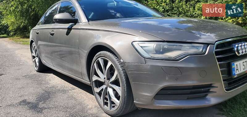2012 Audi A6, VIN WAUDFAFC0DN017748:plate — фото 1 (autoria)