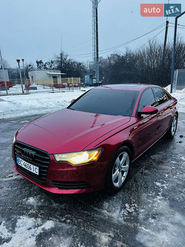 2012 Audi A6, VIN WAUGGAFC3CN124365:plate — фото 1 (autoria)