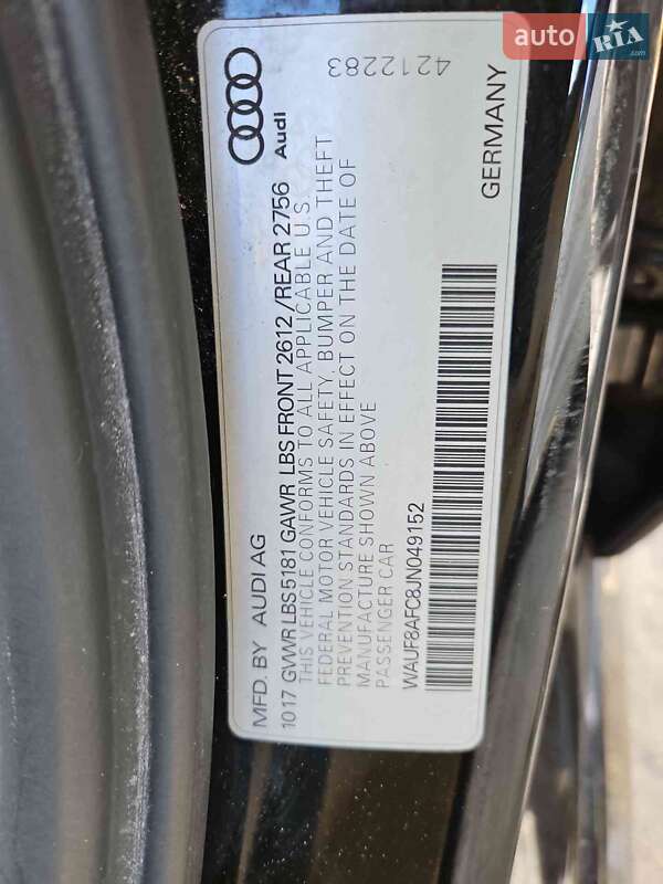 Седан Audi A6 2017 в Киеве фото 2 Седан Audi A6 2017 в Киеве