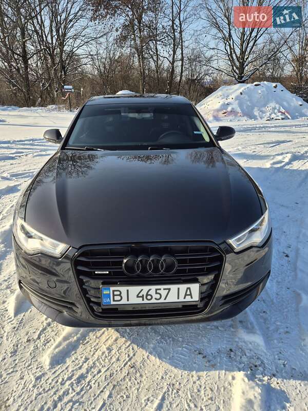 2012 Audi A6, VIN WAUGFAFC5DN004829:plate — фото 1 (autoria)