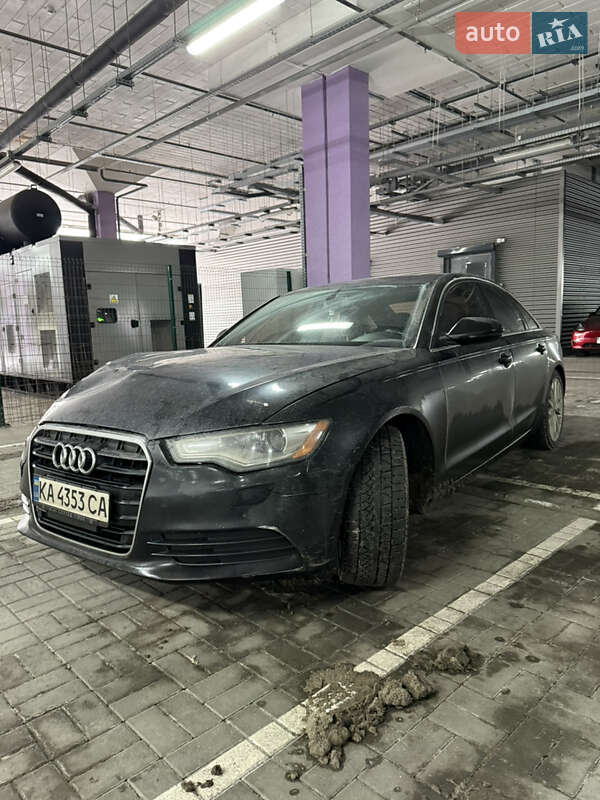 2012 Audi A6, VIN WAUDFAFC7CN152143:plate — фото 1 (autoria)
