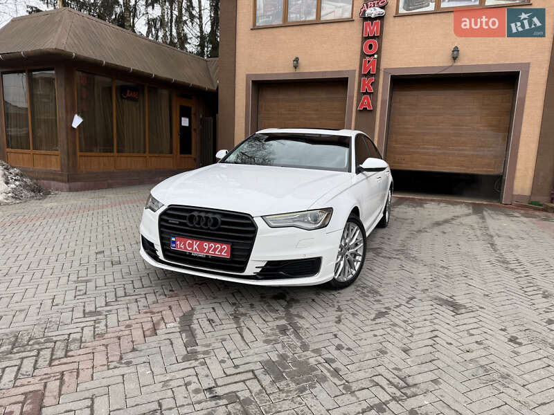 2014 Audi A6, VIN WAUFGAFC1GN002203:plate — фото 1 (autoria)