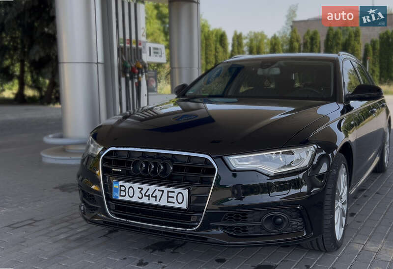 Универсал Audi A6 2014 в Залещиках