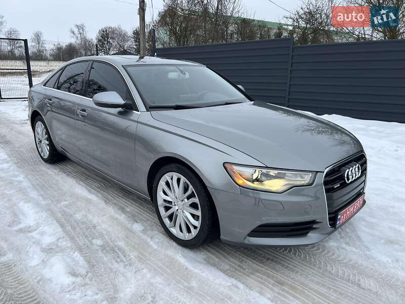 2014 Audi A6, VIN WAUFFAFC7EN106355:plate — фото 1 (autoria)