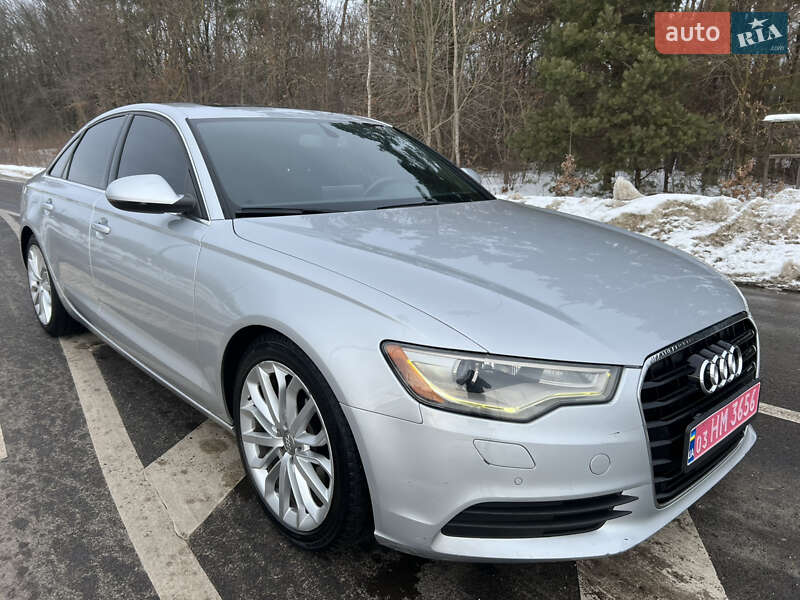 2013 Audi A6, VIN WAUDFAFC7DN026558:plate — фото 1 (autoria)