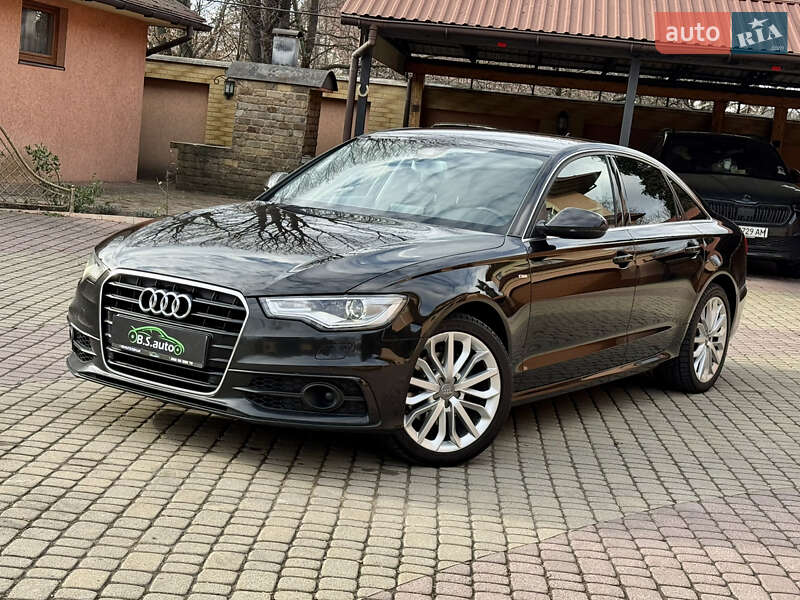 2014 Audi A6, VIN WAUZZZ4G3EN203383:plate — фото 1 (autoria)