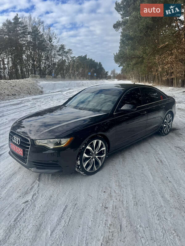 2013 Audi A6, VIN WAUGFAFC8EN025434:plate — фото 1 (autoria)