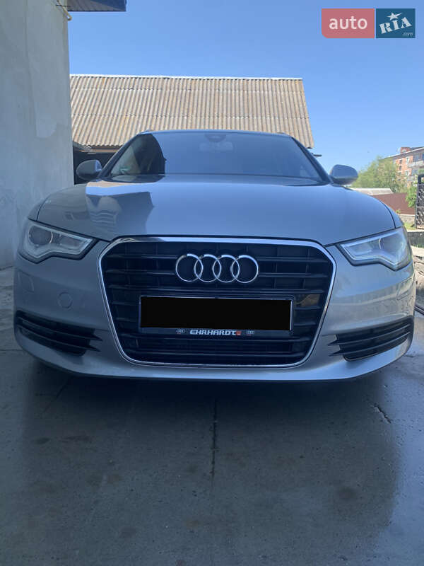 2013 Audi A6, VIN WAUZZZ4G7EN004935:plate — фото 1 (autoria)