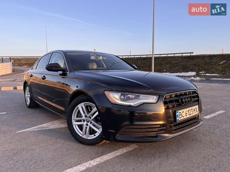 2014 Audi A6, VIN WAUGFAFC5EN029165:plate — фото 1 (autoria)