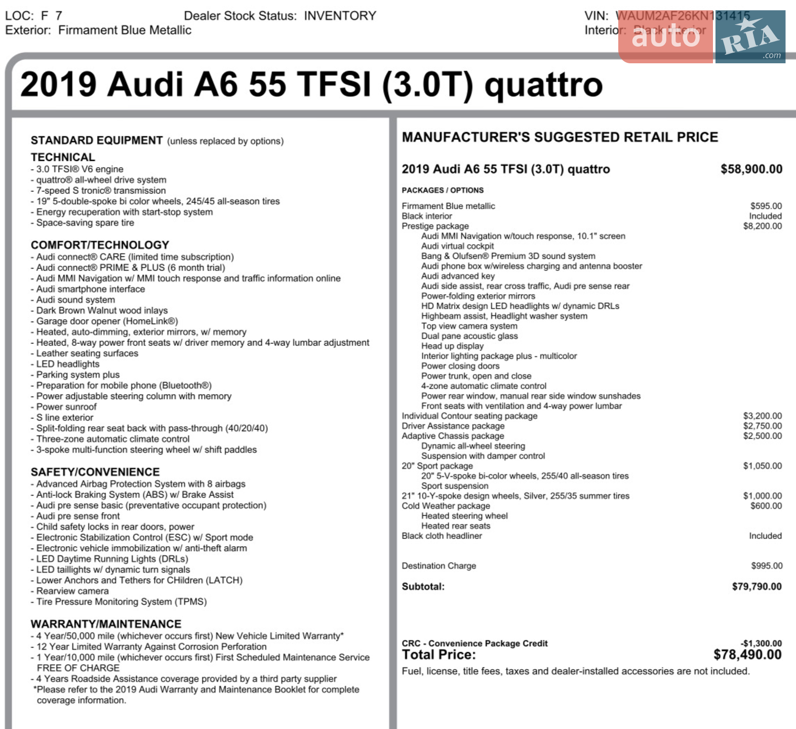 2019 Audi A6 - мініатюра 23
