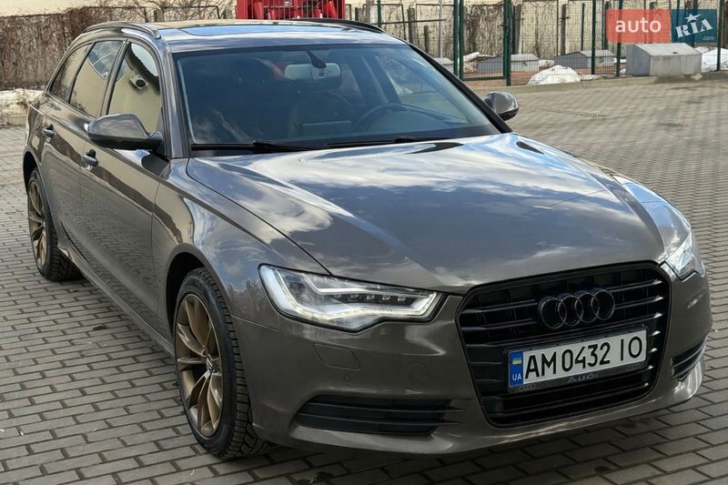 2014 Audi A6, VIN WAUZZZ4G4EN188856:plate — фото 1 (autoria)