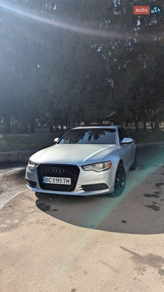 2014 Audi A6, VIN WAUGFAFCXFN017823:plate — фото 1 (autoria)