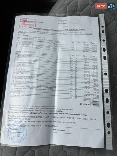 Универсал Audi A6 2009 в Полтаве