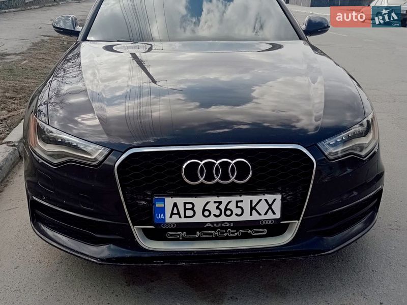 2012 Audi A6, VIN WAUHGAFCXDN067751:plate — фото 1 (autoria)