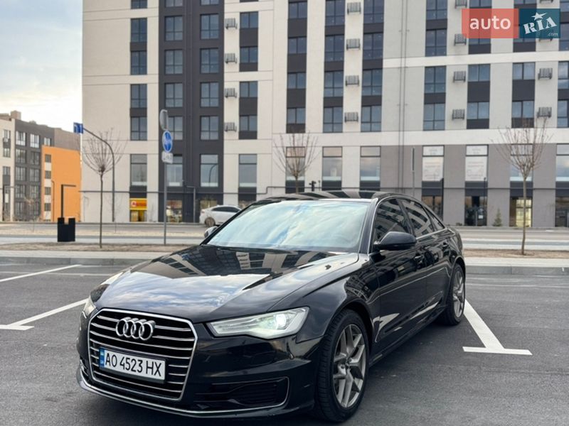 2014 Audi A6, VIN WAUZZZ4G9FN047285:plate — фото 1 (autoria)