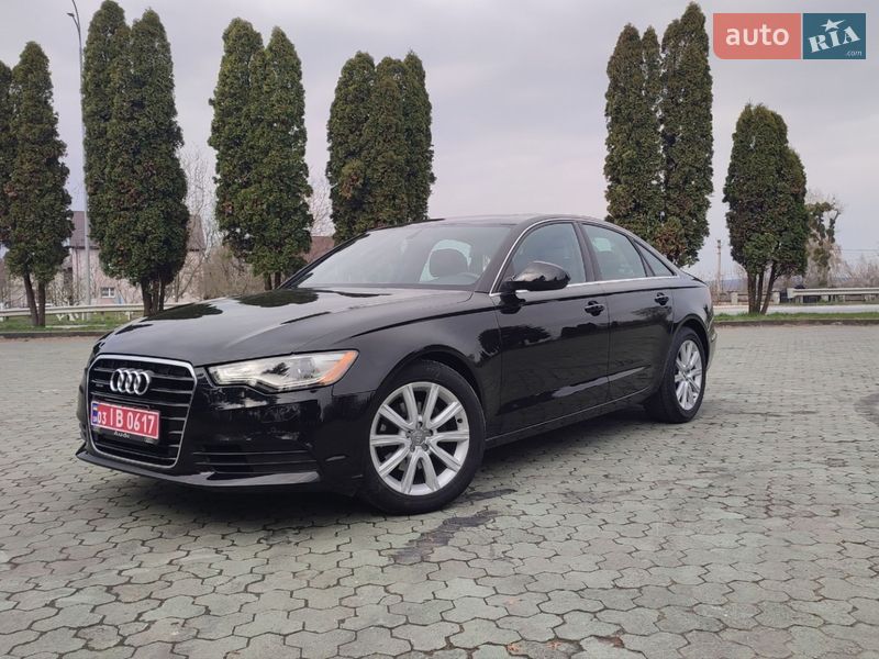 2013 Audi A6, VIN WAUGFAFC3DN059196:plate — фото 1 (autoria)