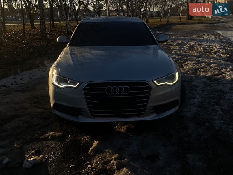 2014 Audi A6, VIN WAUZZZ4G8EN172440:plate — фото 1 (autoria)