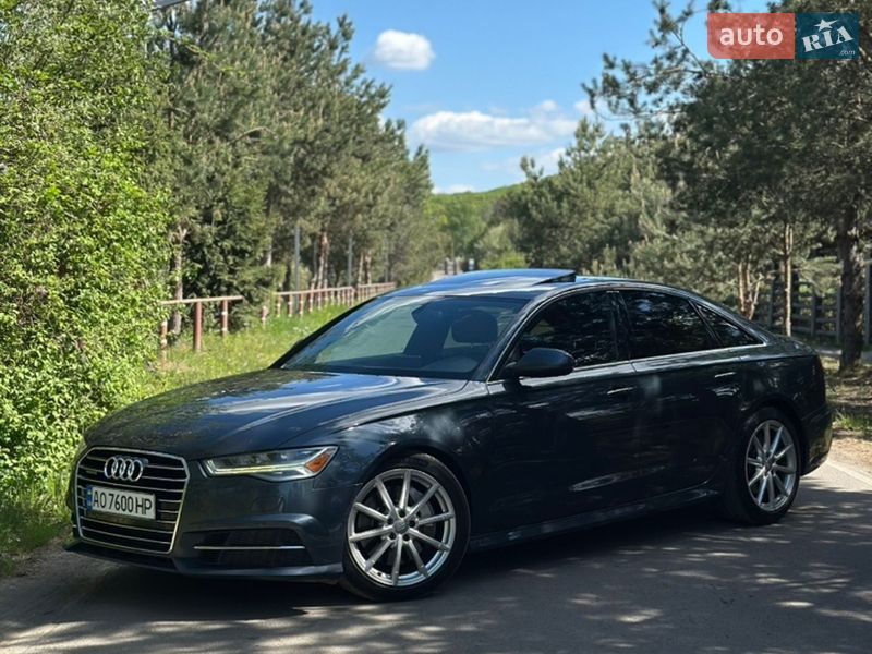 2016 Audi A6, VIN WAUGFAFC8GN167303:plate — фото 1 (autoria)