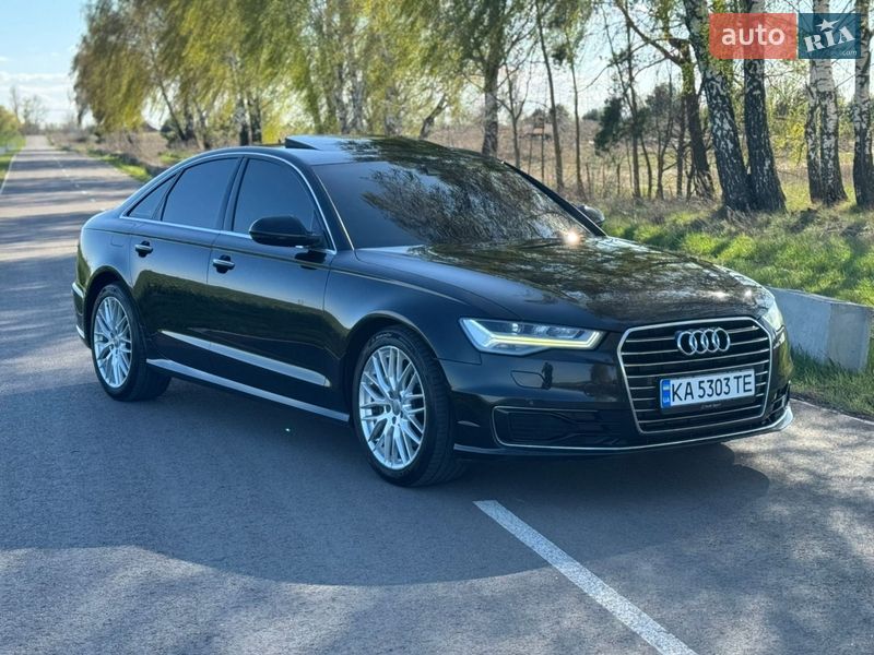 AUTO.RIA – Продам Ауди А6 2015 (KA5303TE) дизель 3.0 седан бу в