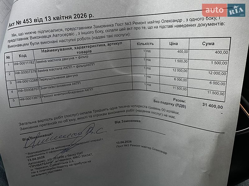 Седан Audi A6 2012 в Дніпрі