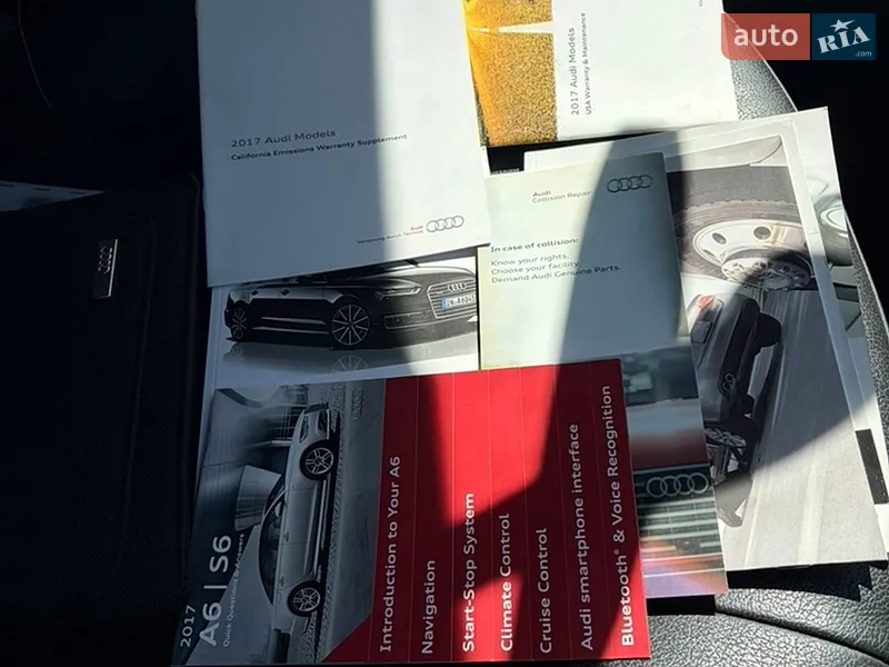 Седан Audi A6 2016 в Одесі документ