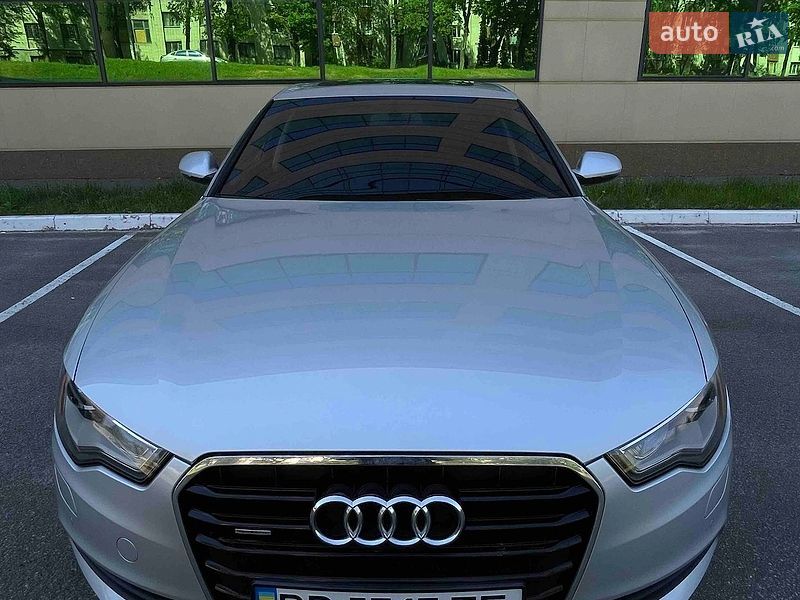 2013 Audi A6, VIN WAUGFAFC2DN107402:plate — фото 1 (autoria)