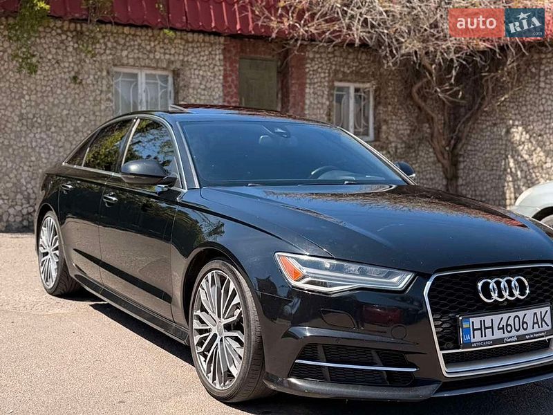 2015 Audi A6, VIN WAUHGAFC7GN006331:plate — фото 1 (autoria)