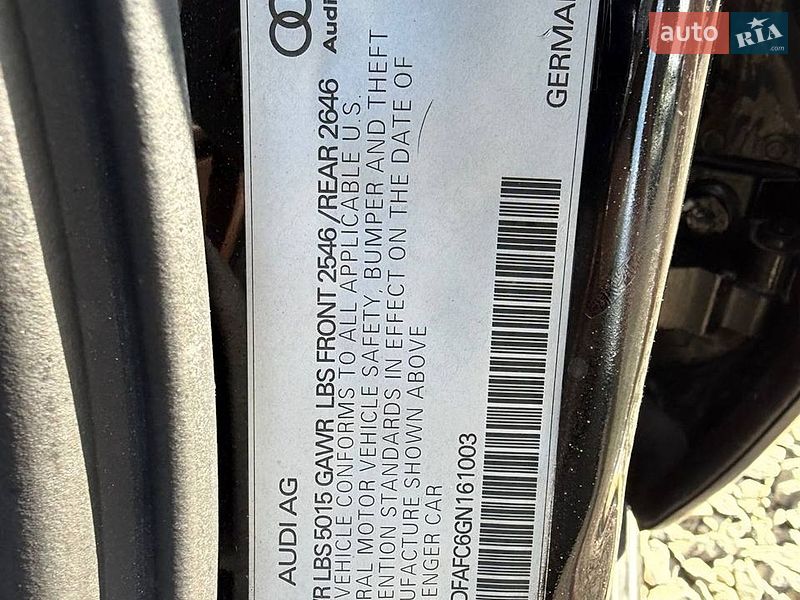 Седан Audi A6 2016 в Луцьку