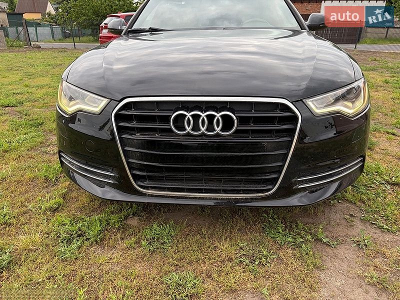2013 Audi A6, VIN WAUGFAFC3DN156835:plate — фото 1 (autoria)