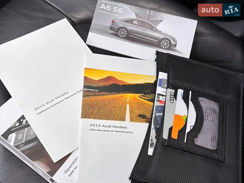 Седан Audi A6 2014 в Киеве документ