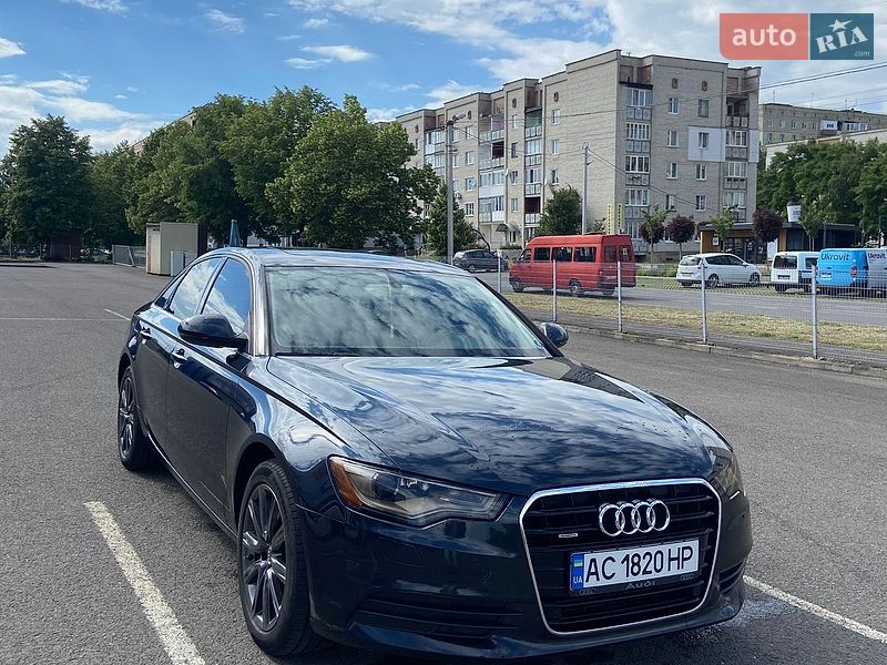 2014 Audi A6, VIN WAUGFAFC5EN144770:plate — фото 1 (autoria)