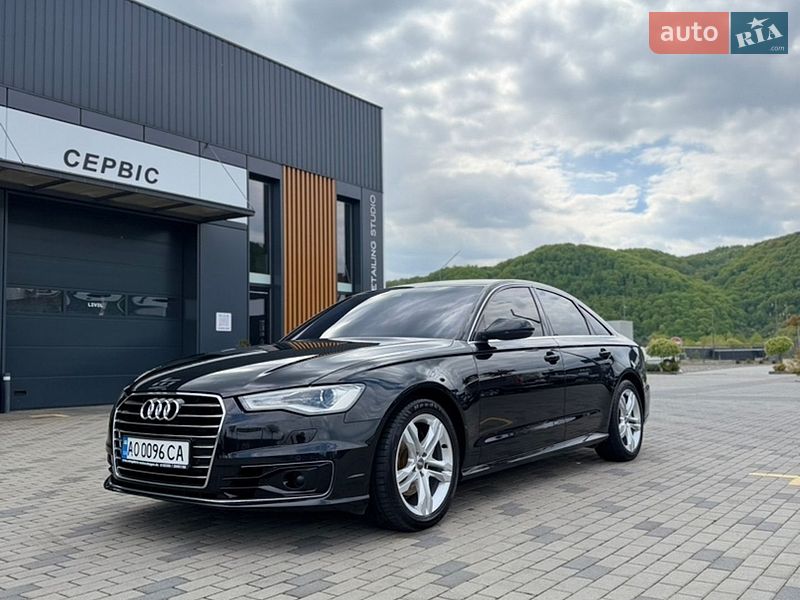 2015 Audi A6, VIN WAUZZZ4G1FN076148:plate — фото 1 (autoria)