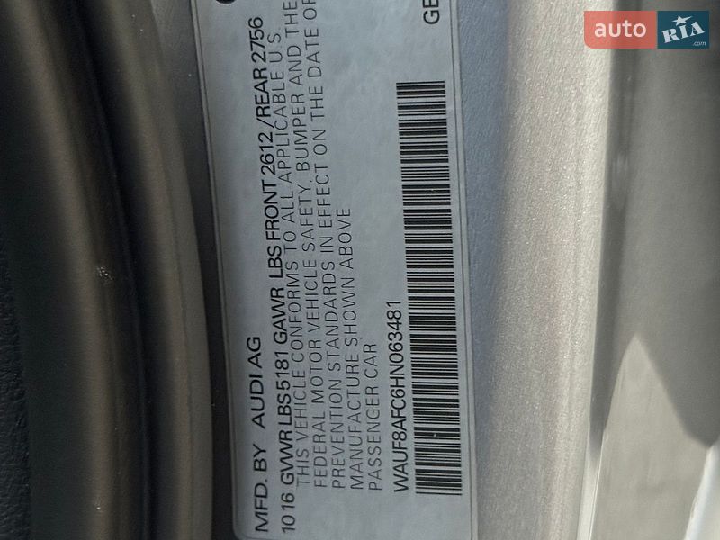 Седан Audi A6 2016 в Стрые