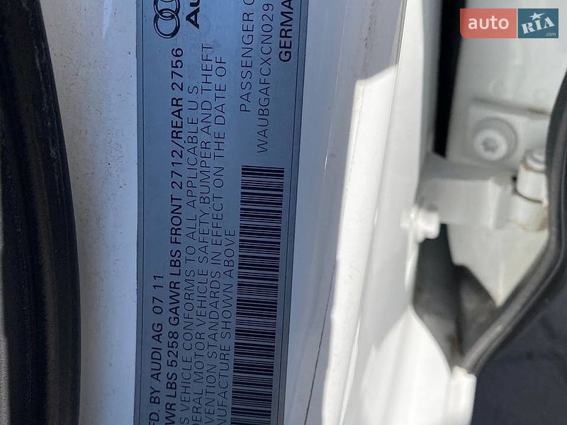Седан Audi A6 2011 в Львове