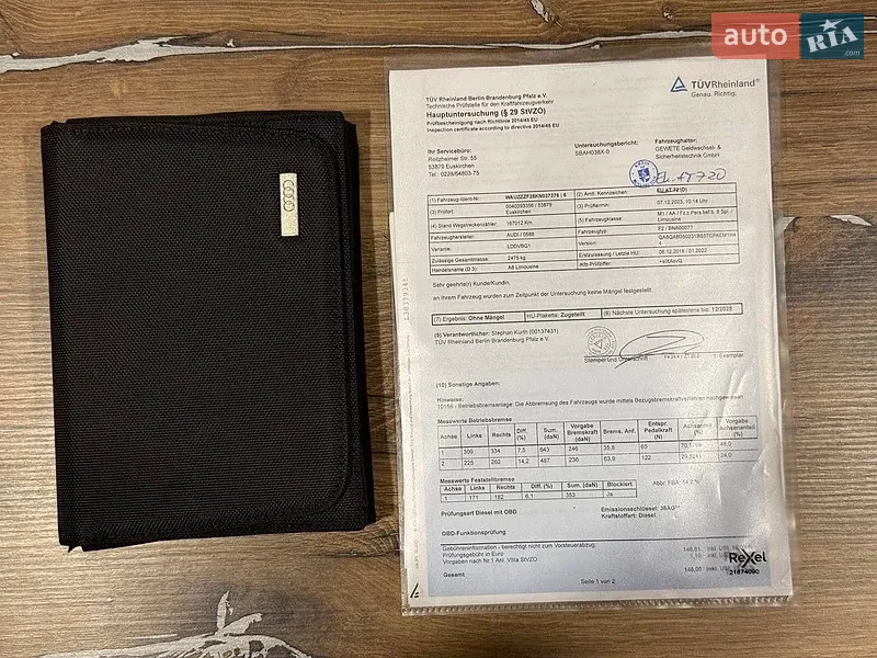 Седан Audi A6 2019 в Володимирі документ