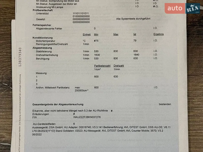 Седан Audi A6 2019 в Володимирі документ