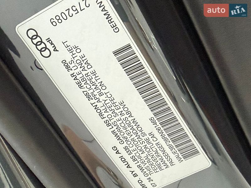 Седан Audi A6 2024 в Одессе