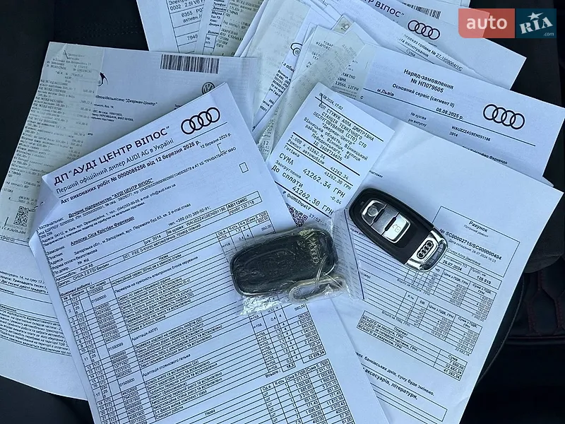 Седан Audi A6 2013 в Киеве документ