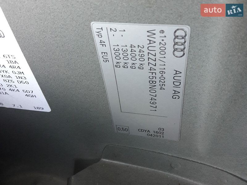 Універсал Audi A6 2011 в Шостці