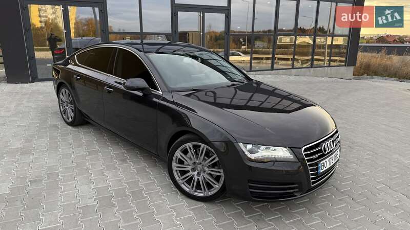 Audi A7 Sportback 2012 Audi A7 Sportback 2012