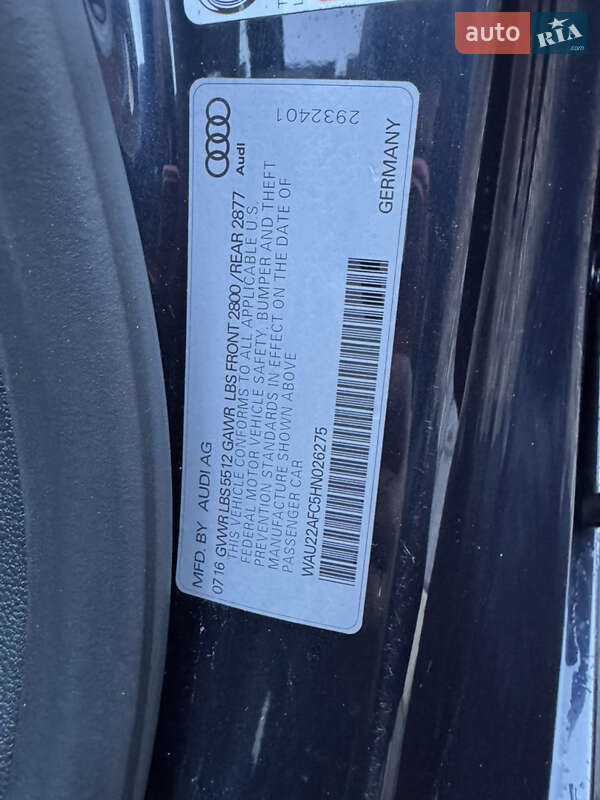 Лифтбек Audi A7 Sportback 2016 в Ходорове