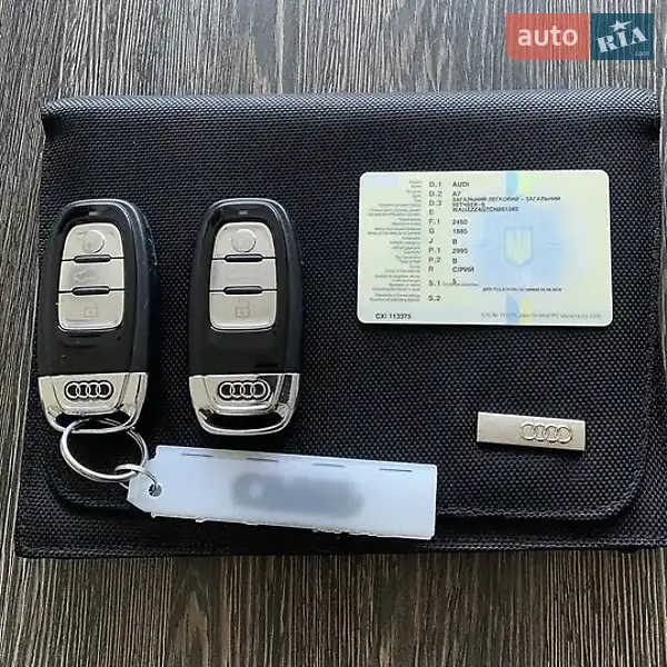 Ліфтбек Audi A7 Sportback 2011 в Києві документ