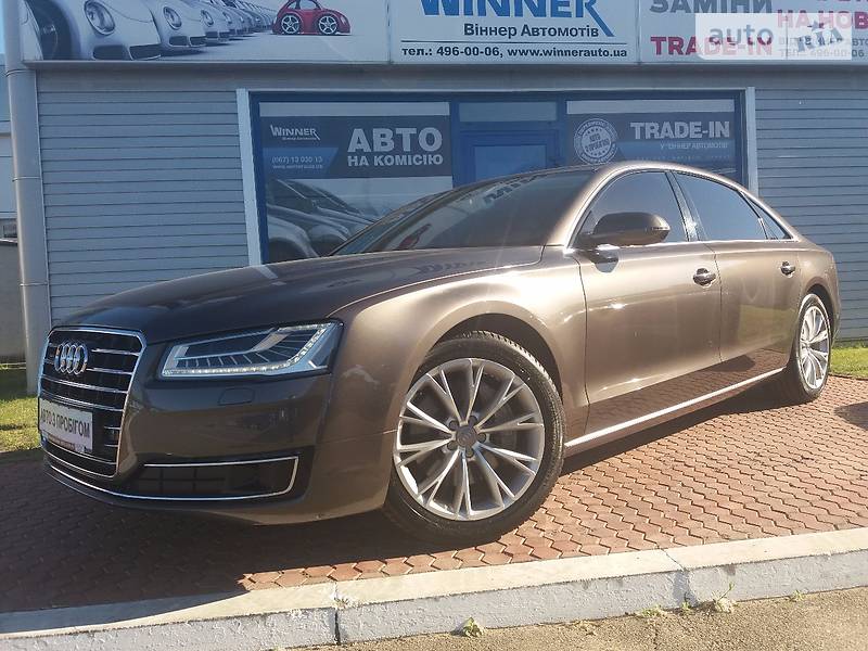 Седан Audi A8 2014 в Киеве фото Седан Audi A8 2014 в Киеве